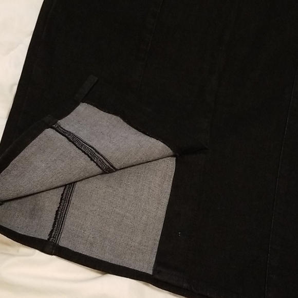 Chaps denim pencil skirt size small - Picture 4 of 7